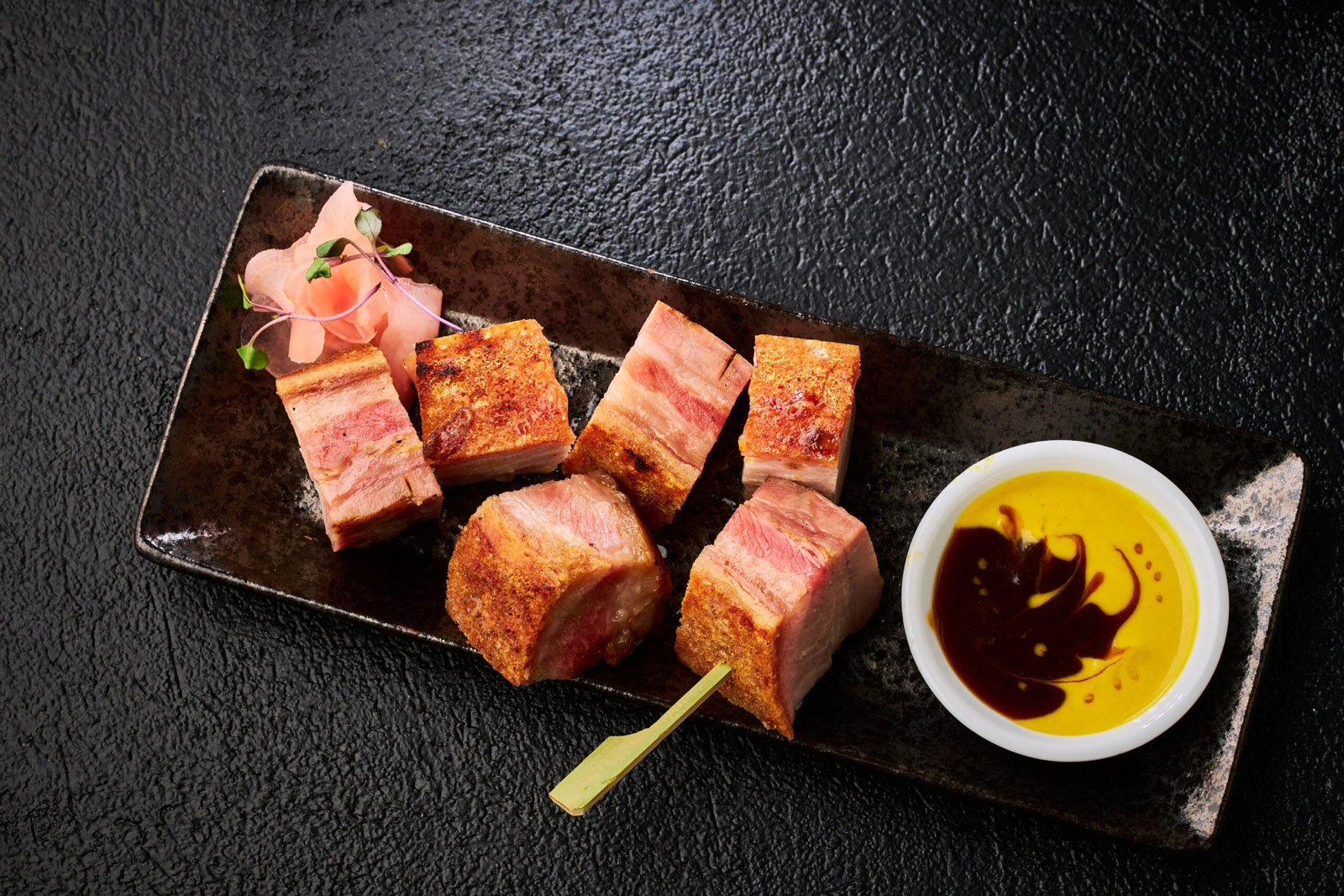 Crispy Pork Belly Slide