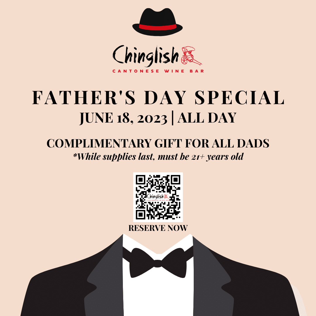 Father’s Day Special at Chinglish (Website Pop-Up)